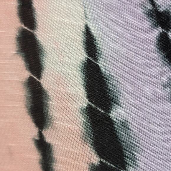 Viscose Scoop Neck Tie Dye Top - Picture 9 of 10